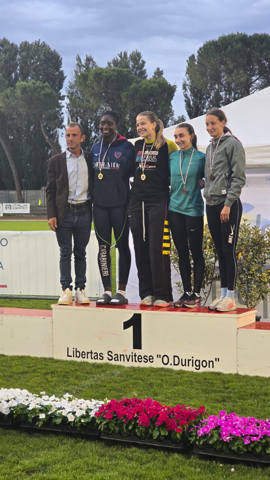Premiazione sul podio — Libertas Sanvitese "O. Durigon"