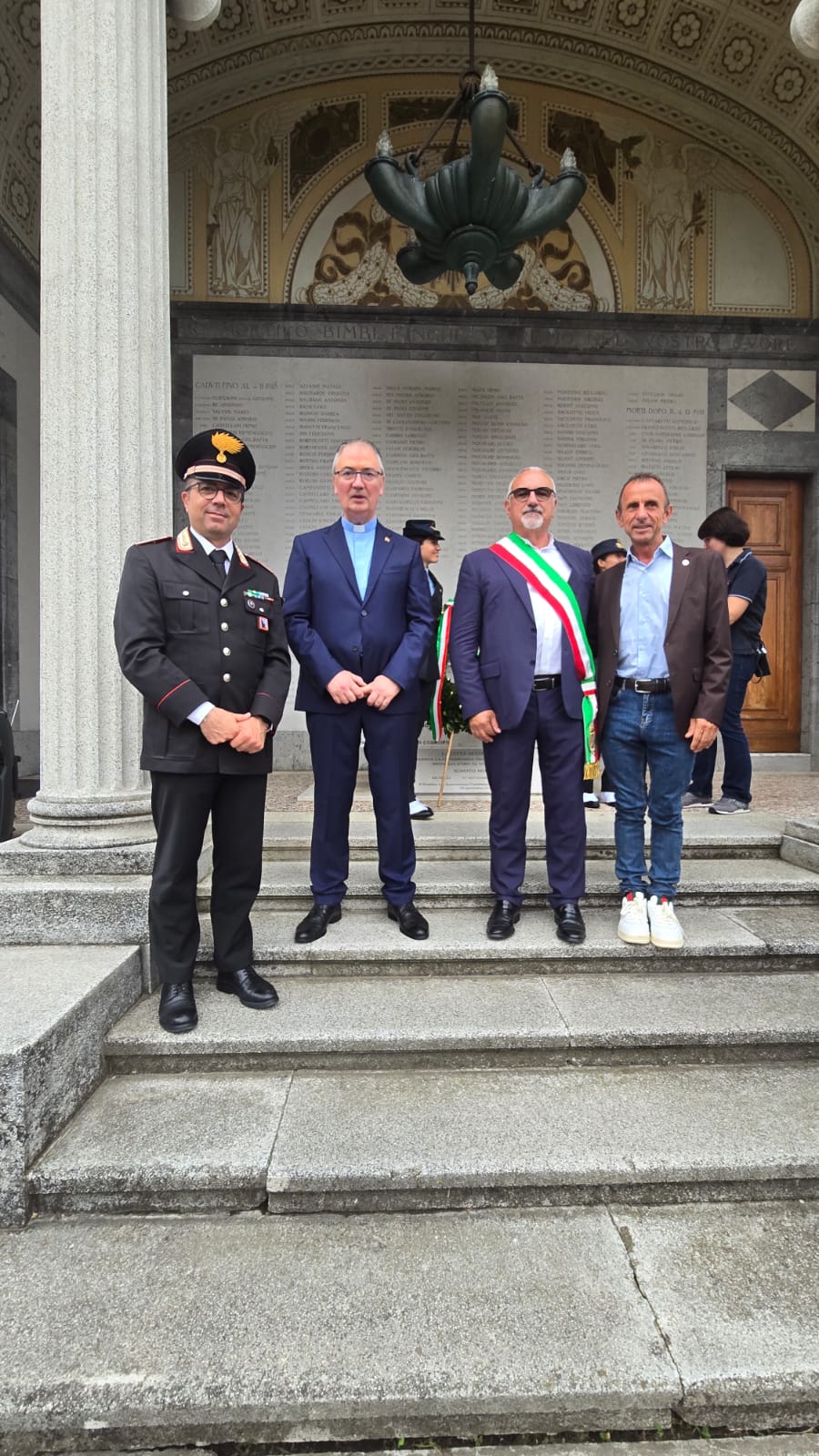 Cerimonia istituzionale a Codroipo